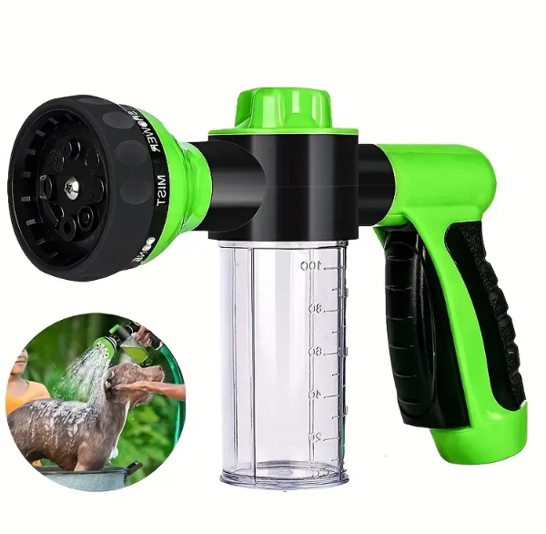 High-Pressure Pet Shower Sprayer , Watering Flowers, Car Washing, Pet Bathing