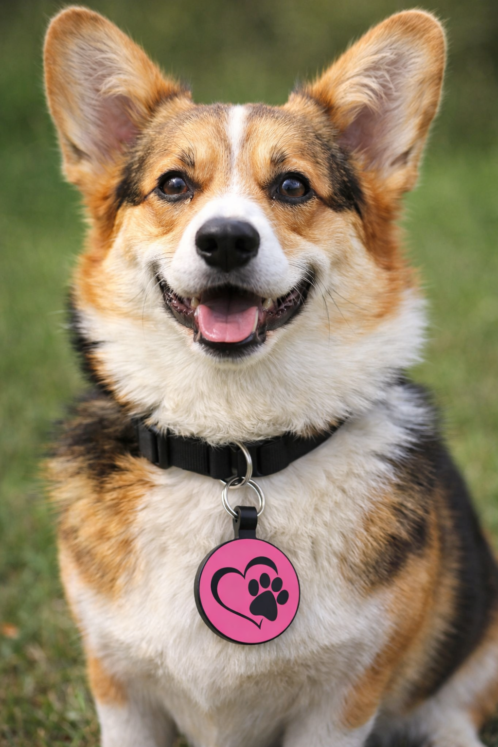 MYLUCKYTAG QR Code Silicone Pet ID Tag