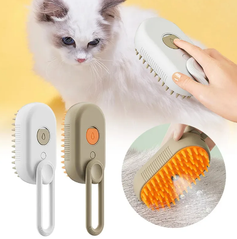 3-in-1 Steam Pet Brush Slim Version