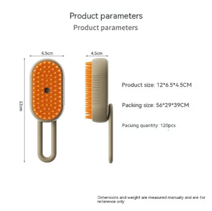 3-in-1 Steam Pet Brush Slim Version
