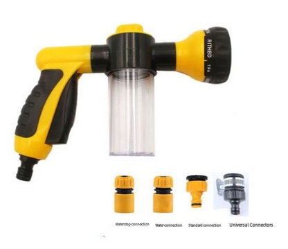 High-Pressure Pet Shower Sprayer , Watering Flowers, Car Washing, Pet Bathing